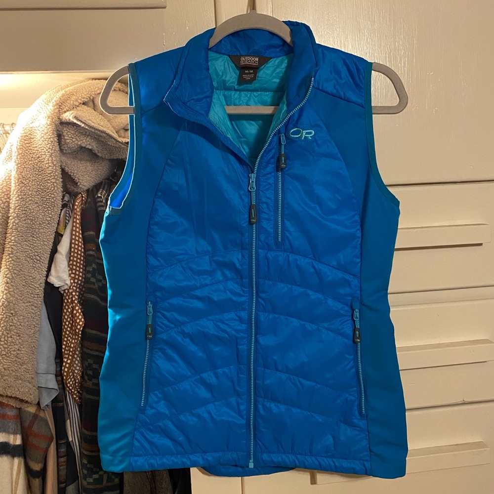 Blue Outdoor Research Cathode Vest (Puffer)